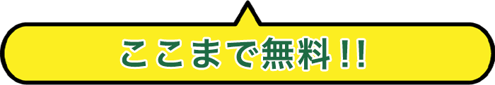 ここまで無料！！